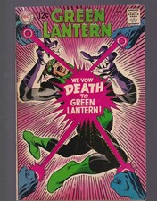 Green Lantern #64 We Vow Death to Green Lantern Reader Copy picture
