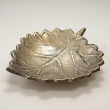 Leaf Solid Brass Mid-Century Ashtray & Trinket Dish picture