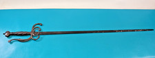 19th C. French Rapier Sword St. Etienne Felix Escoffier Signed Cutler TR1875 picture