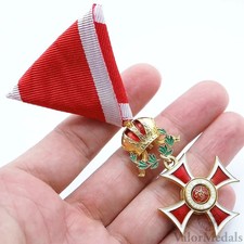 Imperial Austrian Order of Leopold Knight’s Cross War Decoration Badge Replica picture