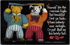 c1907 BEAR Greetings Postcard 