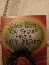 United Card Company Vintage Birthday Card picture