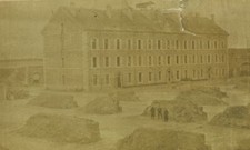 France Franco Prussian war Fort de l'Est Thiers wall Old Photo 1870 picture