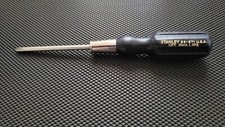 Vintage Stanley 64-271 Wood Handle( Black) 1 pt  Phillips  3