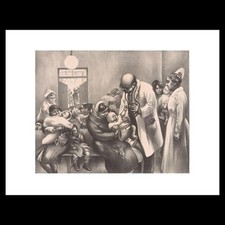Mabel Dwight - The Children's Clinic Art Card Print picture