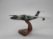 Embraer C-390 Millennium KC-390 Aircraft Desktop Mahogany Wood Model Small New picture