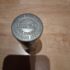 Vintage Colgate Shaving Stick  Container Full With Antique Round Paperclips picture