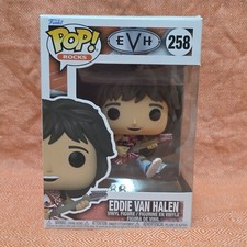 Funko Pop Vinyl: Rocks Eddie Van Halen (EVH) Boxed Vinyl Figure #258 picture