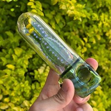 Cactus Glass Pipe Smoking Hand Spoon Pipe Tobacco Glass Smoke Bowl Gift picture