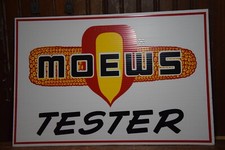MOEWS TESTER FIELD CORN PLACKARD SIGN 12