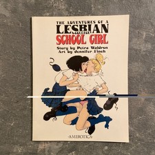 Adventures of a Lesbian College School Girl GN Jennifer Finch Petra Waldron HTF picture