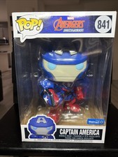 Funko Pop Vinyl Jumbo 10 in: Marvel - Captain America (Jumbo) - Walmart... picture