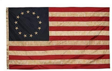 Betsy Ross Vintage Embroidered Flag - 3X5Ft Premium Oxford Polyester -  Durable picture