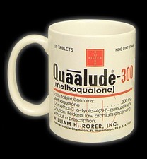 Quaalude cup/mug, Quaaludes, qualude, qualudes picture