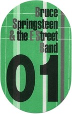 Bruce Springsteen & the E Street Band 1999 Reunion tour vintage Backstage Pass picture