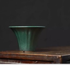 8.9in Chinese Glaze Zisha Natural Clay Planter, Collectible Artisan Craft Bonsai picture