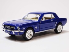 Kinsmart Ford Mustang 1964 1/2 Model Blue 1/36 Diecast Car Kt5351_ picture