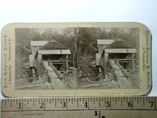 Temple Mill Kennebec Valley Stereoview J. Bachelder Boston Gallery c1860s Maine picture