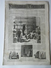 1875 Scientific American March 27 Earthenware Kilns  picture