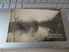 1909 Postcard Sugar Creek Beach City Ohio RPPC picture