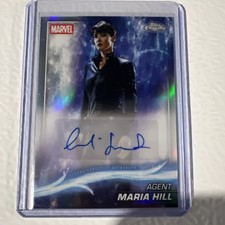 Topps 2025 Marvel Studios Chrome Agent Maria Hill Autograph Cobie Smulders AA-CS picture