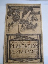VTG TOM FLYNN'S PLANTATION RESTAURANT MENU - 10