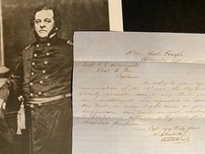 1863 Confederate General Howell Cobb Supply Requisition/ Civil War picture