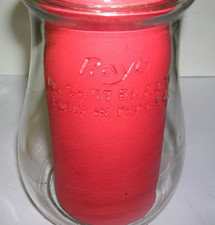 Vintage Rayo No 0 Hot Blast Clear Glass Lantern Globe Replacement Made In USA picture