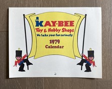 Vintage Kay-Bee Toy and Hobby Shops 1979 Calendar We Take Your Fun Seriously picture