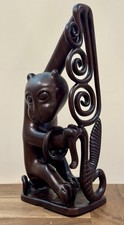 Mah Meri Orang Asli Tribal Wood Carving Anthony Ratos Collection Malaysia 1970s picture
