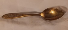 1934 Official World's Fair Souvenir Spoon Dirigold Green Duck Co Chicago picture
