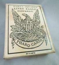 OLD WEST PHARO CARDS Poker Playing Repr 1870 1800s Saloon Armory Civil War Hart picture