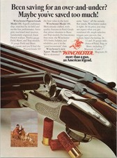 Winchester Model 101 Shotgun Vintage 1970s Magazine Print Ad Collectible picture