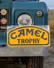 BRAND NEW NOS CAMEL TROPHY PLAQUE PLATE 19