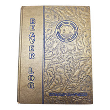 Beaver Log 1963 Buena Vista College Yearbook Storm Lake Iowa Gold picture