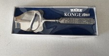 Kong Tinn Royal Pewter Cheese Knife Made In Norway New In Box Vintage picture