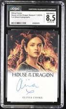 2024 Rittenhouse House Of The Dragon Season 1 Auto Full Bleed Olivia Cooke picture