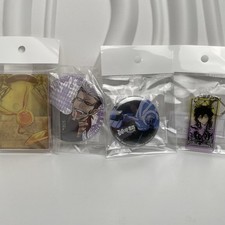 D.Gray-Man Hallow Character Lot 4 Can Badges & Acrylic Key Chain Miranda Timcanp picture