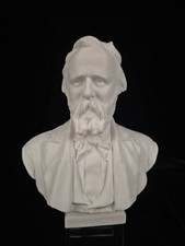 RUTHERFORD B. HAYES BUST high-fidelity reproduction Olin Warner 1876 smithsonian picture