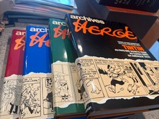 Tintin Archives Hergé Complete Volumes 1-4 Box Set Casterman Hardcover picture