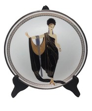VTG nice House of Erte Art Deco Limited Edition Women Plate Franklin Glamour picture
