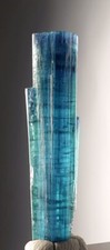 33 cts Beautiful ink blue tourmaline crystal picture