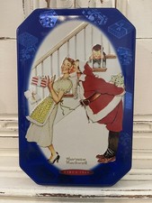 2001 Norman Rockwell Circa 1949 Limited Edition Snickers Canister Tin EMPTY  picture