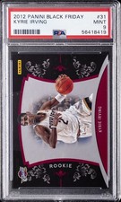2012 PANINI BLACK FRIDAY #31 KYRIE IRVING #/599 PSA 9 picture