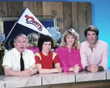 Cheers 1st season 1982 Coach Carla Diane & Sam behind bar 24x30 Poster picture