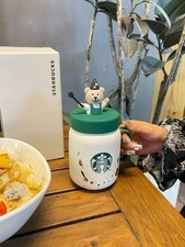 Starbucks Magic Bear Ceramic Mug 435ml – Handle & Cute Lid Included picture