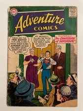 ADVENTURE COMICS #235 (1957) - very early SILVER AGE comic - est 1.5 (Fair/G) picture