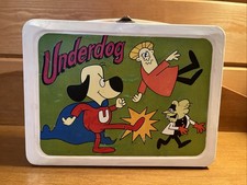 Vintage Underdog Lunchbox 1974 Lunch Box Filler Condition Restored No Thermos picture