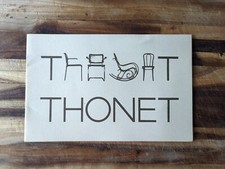 Thonet industries informamational advertising brochure, flipping. 1796-1976 picture
