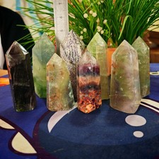 6.93LB Polishing and Restoration Combination of Natural Colored Fluorite Crystal picture